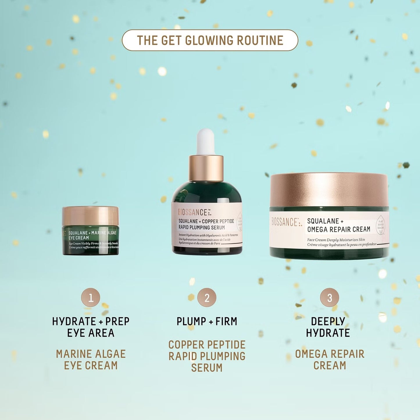 Biossance Get Glowing Set