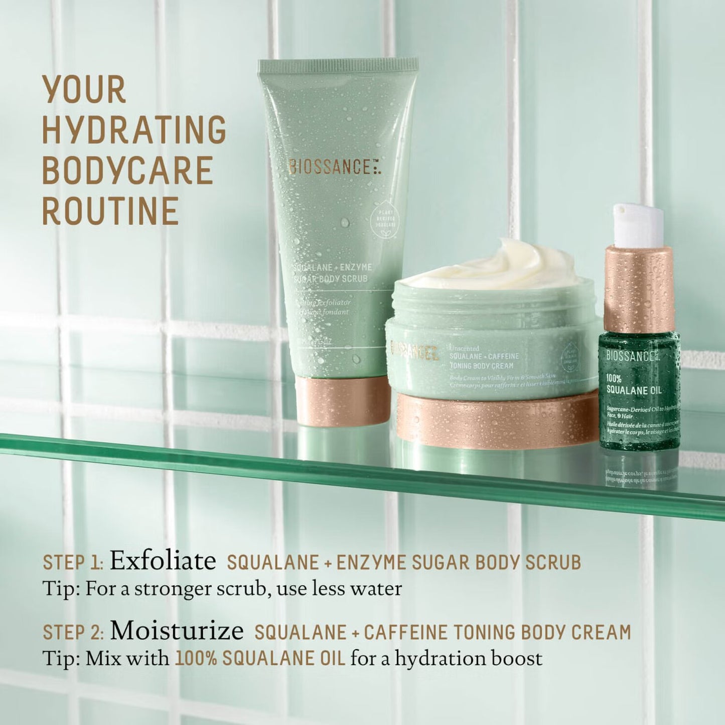 Biossance Smooth Start Body Set