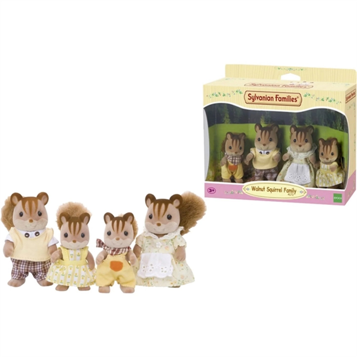 Sylvanian Families Walnut Squirrel Family