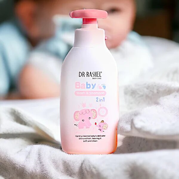 DR. RASHEL Baby 2 in1 wash & shampoo 500ml