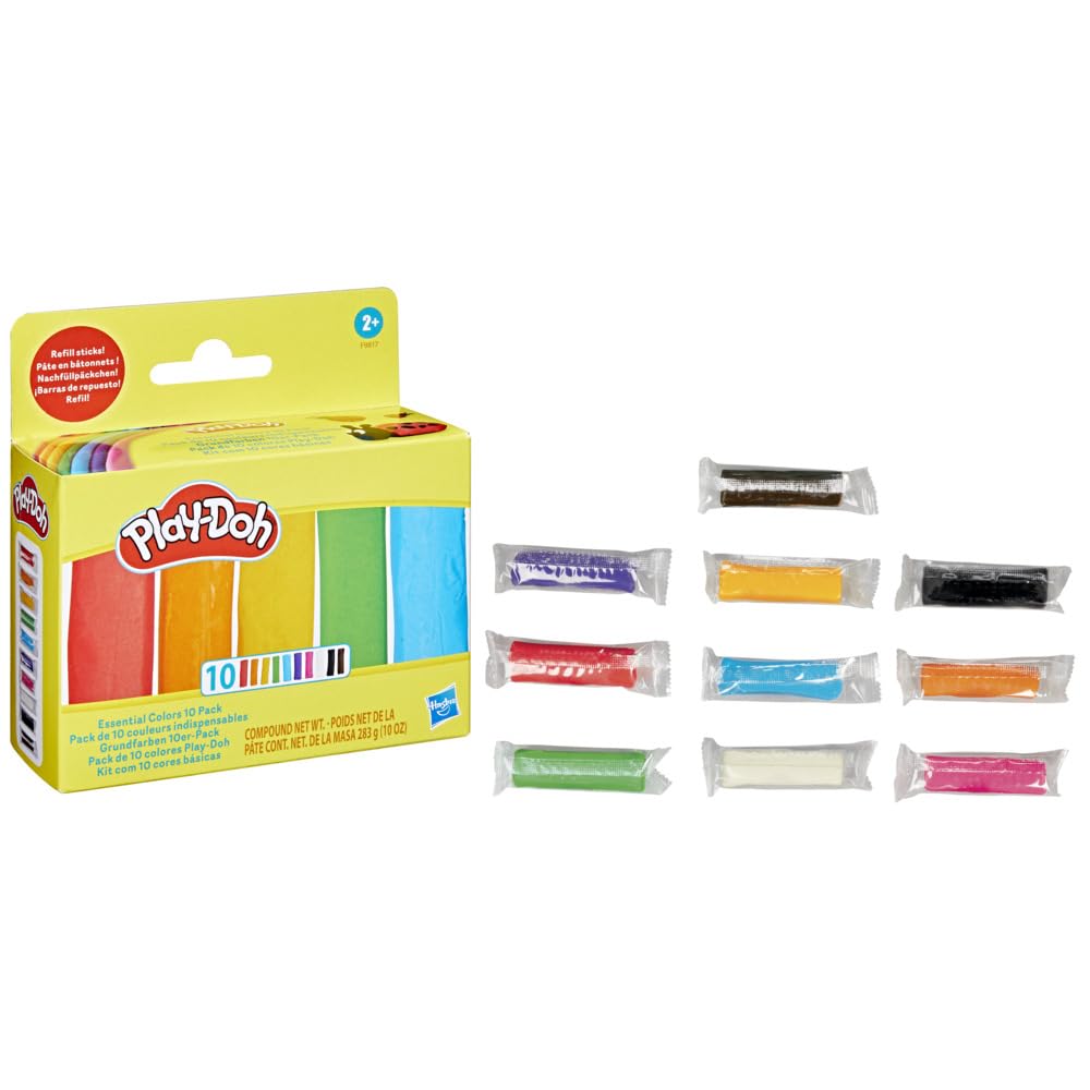 Hasbro Play Doh Essential Colors 10 Pack