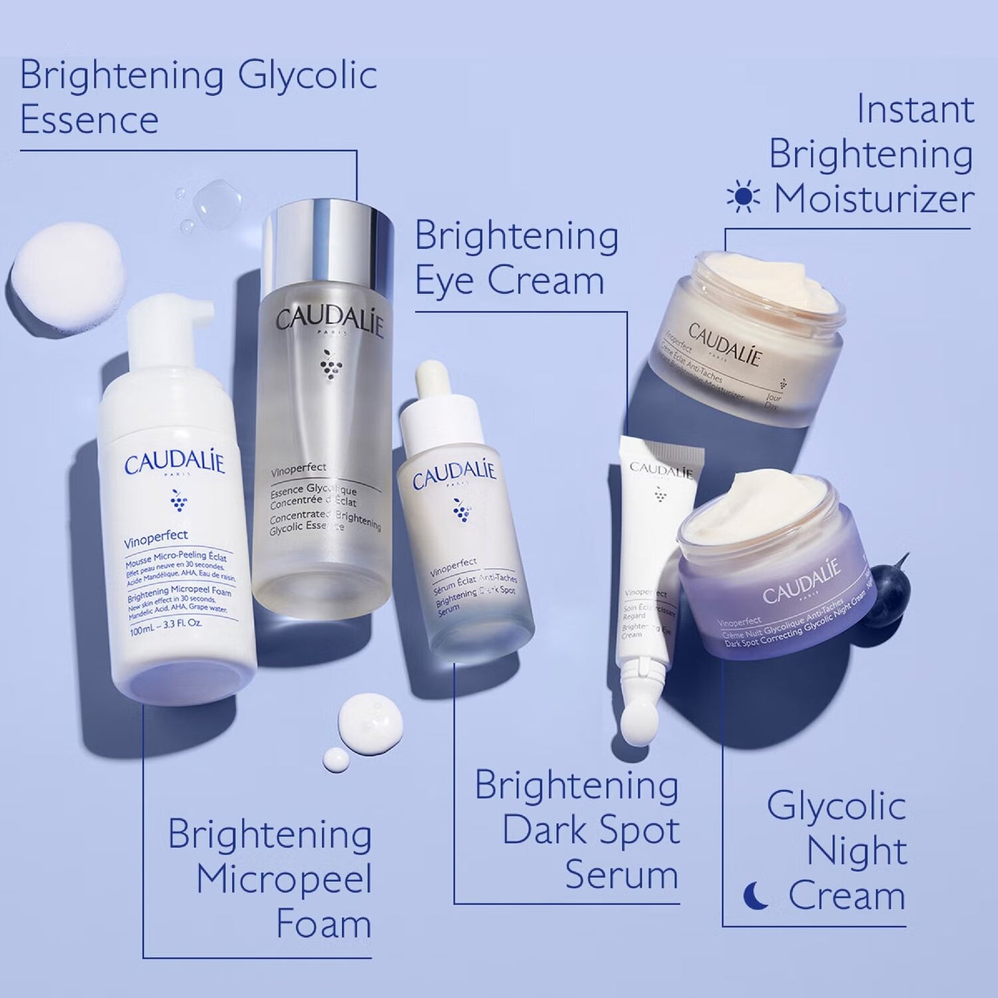 Caudalie Vinoperfect Dark Spot Correcting Glycolic Night Cream 50ml