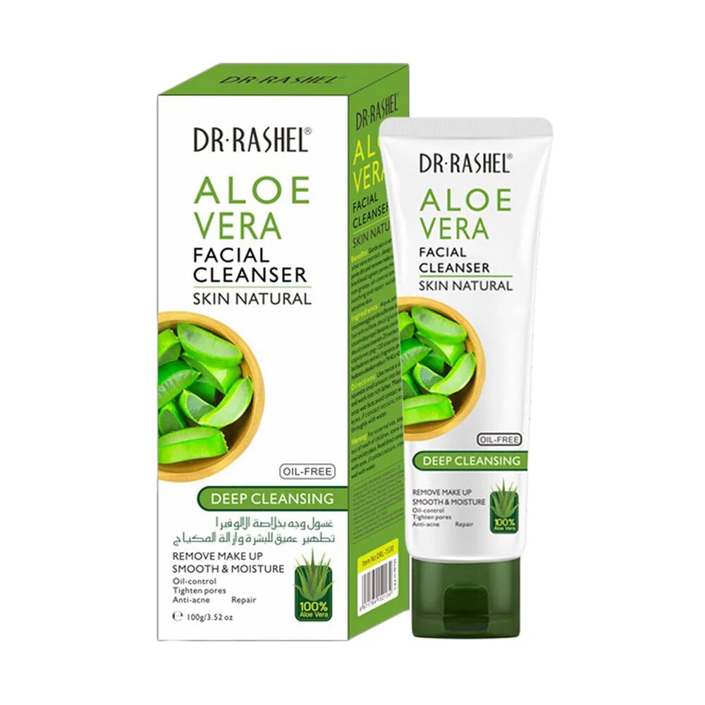 DR. RASHEL Aloe vera Facial Peeling & Scrub  2in1 100G DRL-1531