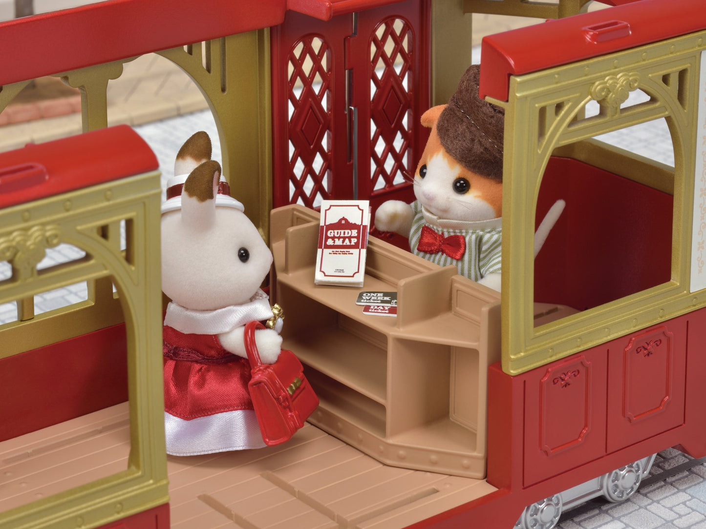 Sylvanian Families Ride Along Tram