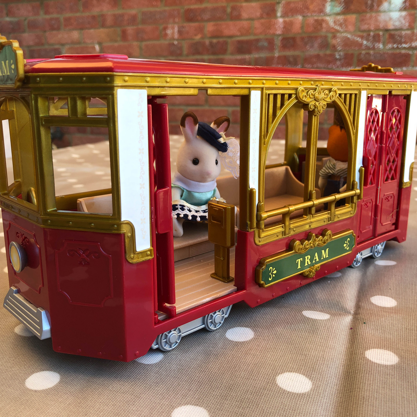 Sylvanian Families Ride Along Tram