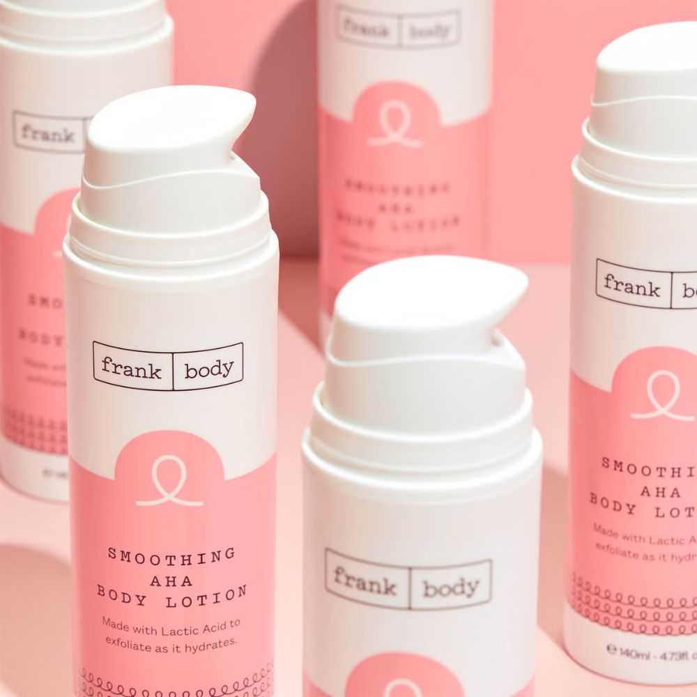 Frank Body Smoothing AHA Body Lotion 140ml