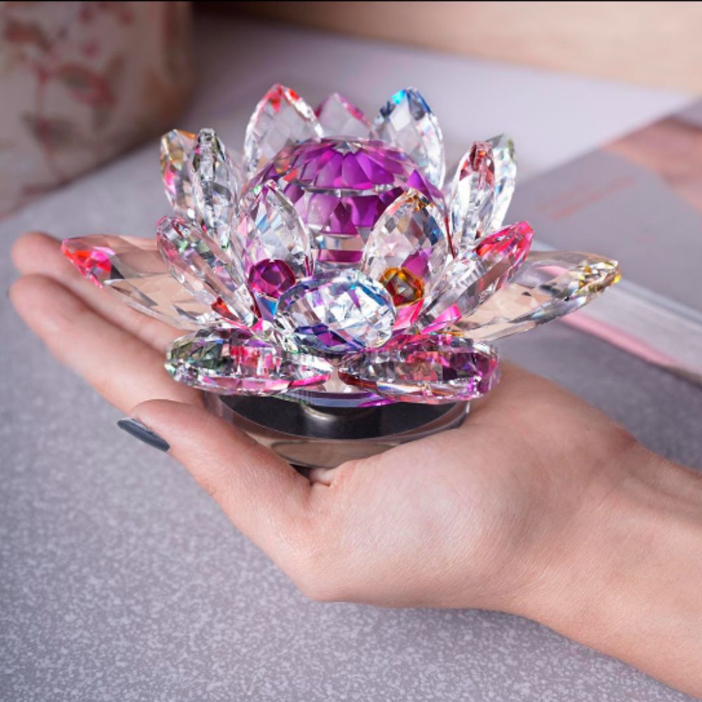Crystal Flower Lotus (Big)