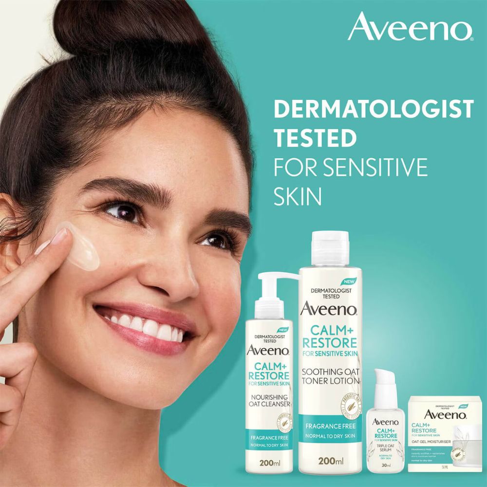 Aveeno Face 3-Step Routine Bundle for Sensitive Skin