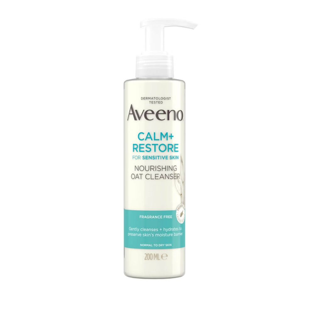 Aveeno Face Calm and Restore Morning Nourish Routine