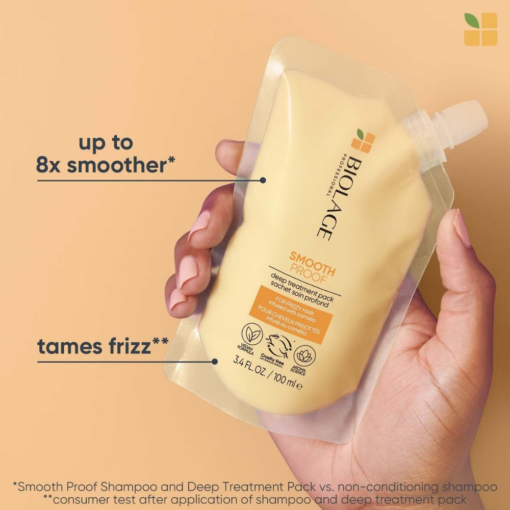 Biolage SmoothProof Deep Hair Treatment for Smoothing Frizzy Hair 100ml