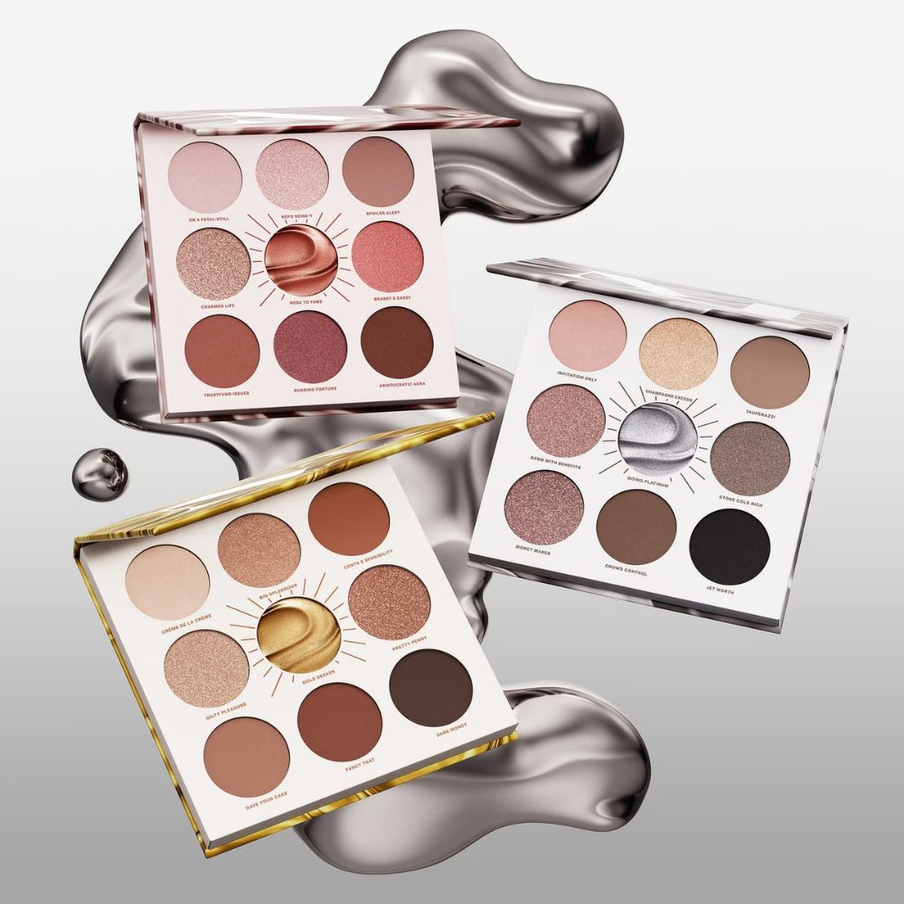 Morphe 9 Pan Going Platinum Artistry Palette