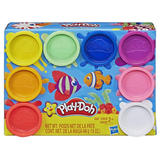 Hasbro Play Doh 8 Pack Bright Colors