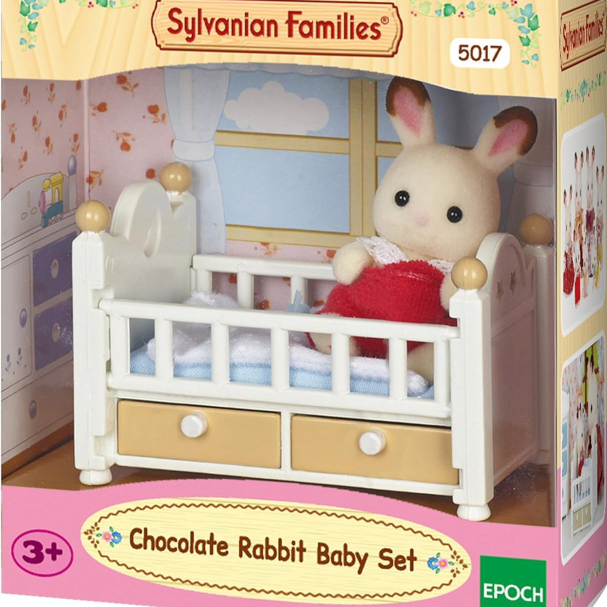 Sylvanian Families Chocolate Rabbit Baby Set
